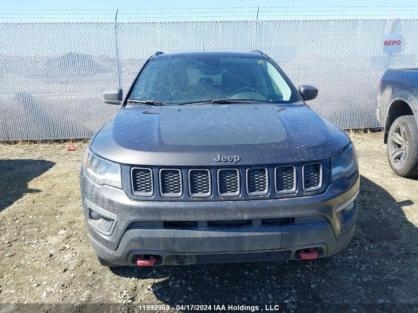 2018 Jeep Compass Trailhawk VIN: 3C4NJDDBXJT336801 Lot: 11992963