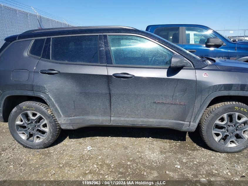 2018 Jeep Compass Trailhawk VIN: 3C4NJDDBXJT336801 Lot: 11992963