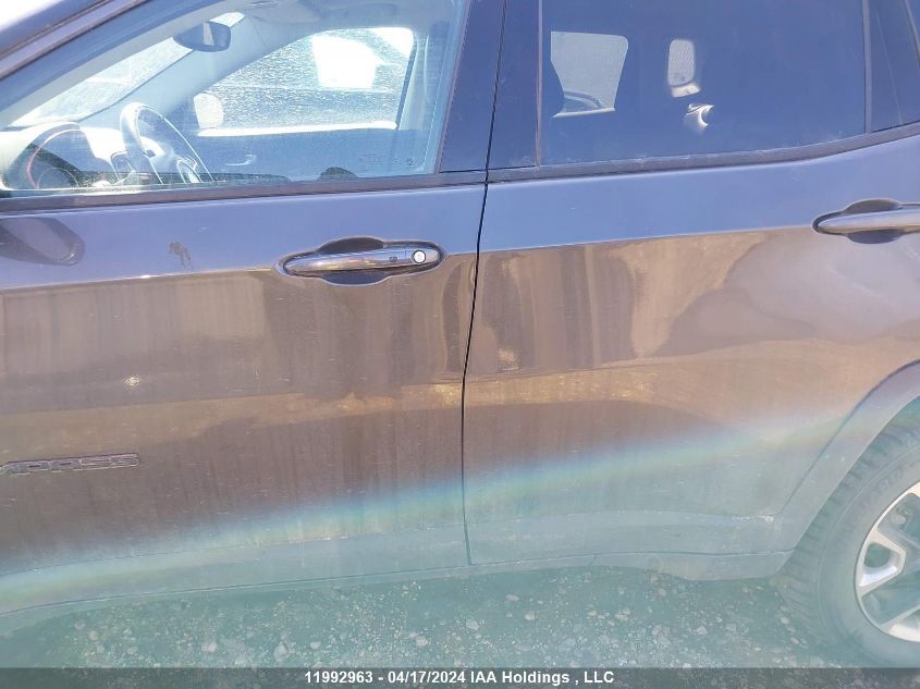 2018 Jeep Compass Trailhawk VIN: 3C4NJDDBXJT336801 Lot: 11992963