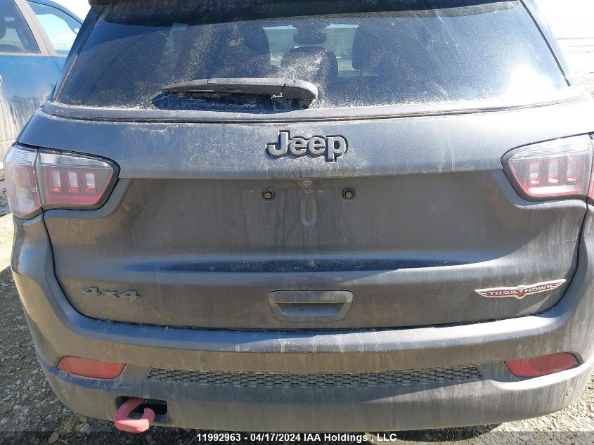 2018 Jeep Compass Trailhawk VIN: 3C4NJDDBXJT336801 Lot: 11992963