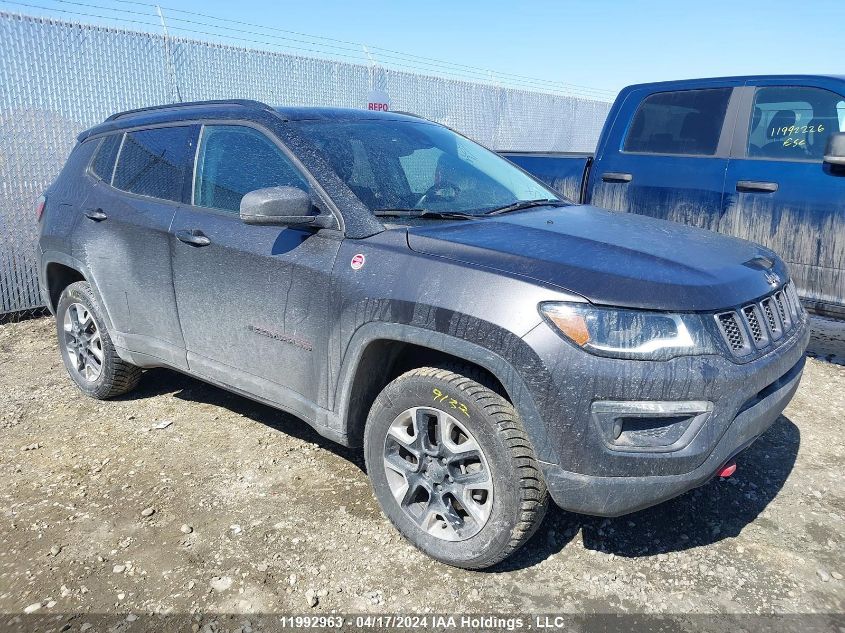 2018 Jeep Compass Trailhawk VIN: 3C4NJDDBXJT336801 Lot: 11992963