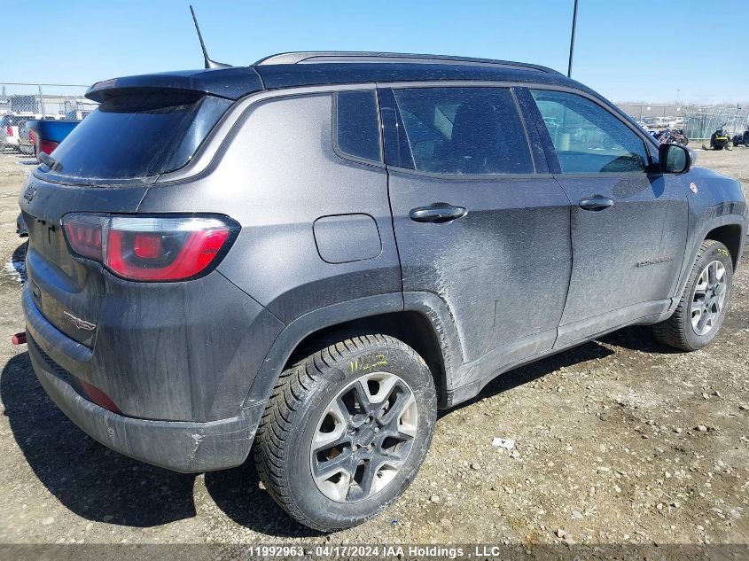 2018 Jeep Compass Trailhawk VIN: 3C4NJDDBXJT336801 Lot: 11992963