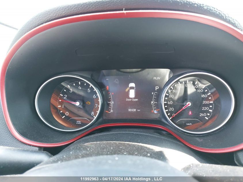 2018 Jeep Compass Trailhawk VIN: 3C4NJDDBXJT336801 Lot: 11992963