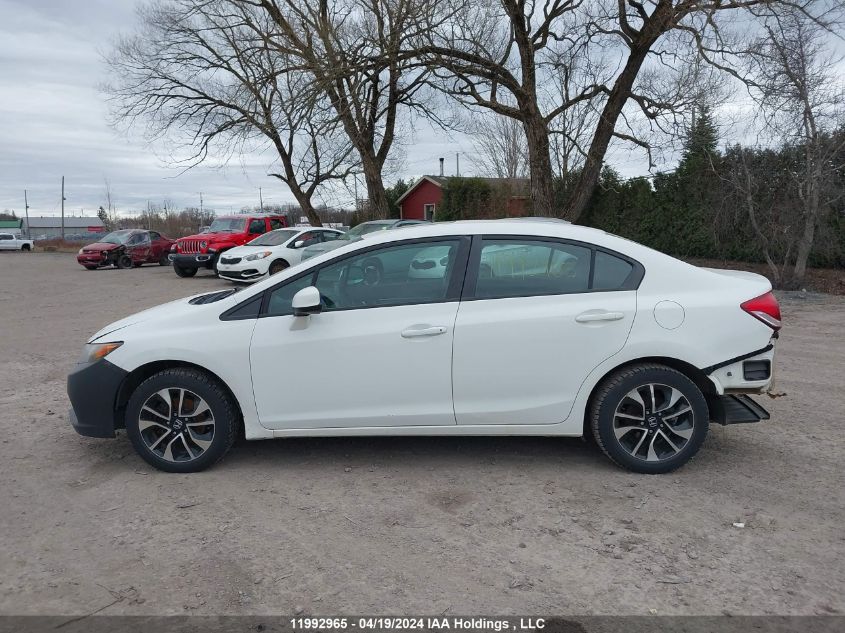 2013 Honda Civic Lx VIN: 2HGFB2E53DH018791 Lot: 11992965