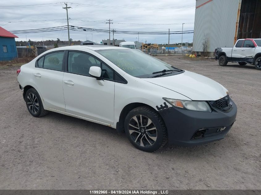 2013 Honda Civic Lx VIN: 2HGFB2E53DH018791 Lot: 11992965