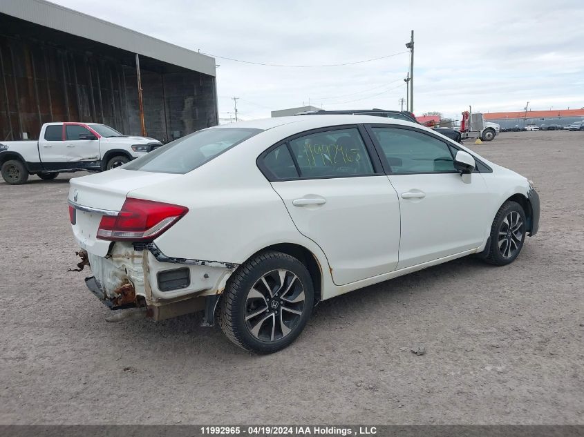 2013 Honda Civic Lx VIN: 2HGFB2E53DH018791 Lot: 11992965