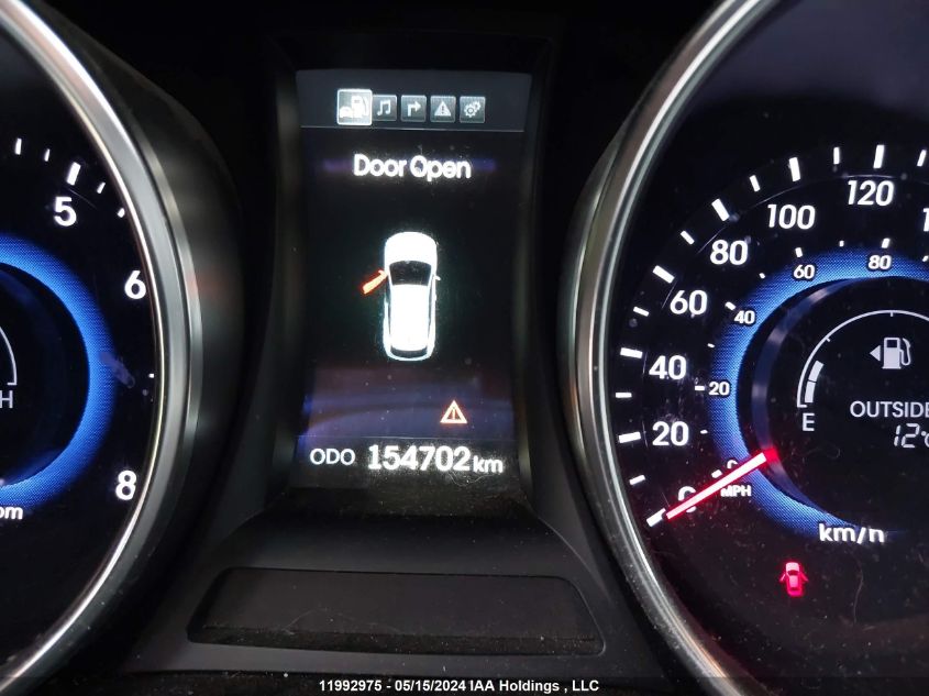 2013 Hyundai Santa Fe VIN: 5XYZUDLA7DG099519 Lot: 11992975