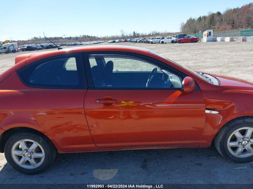 2009 Hyundai Accent VIN: KMHCN35C29U121827 Lot: 11992993