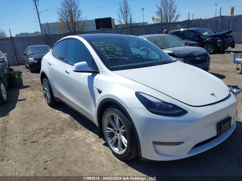 2023 Tesla Model Y VIN: LRWYGDFD8PC967770 Lot: 11993019