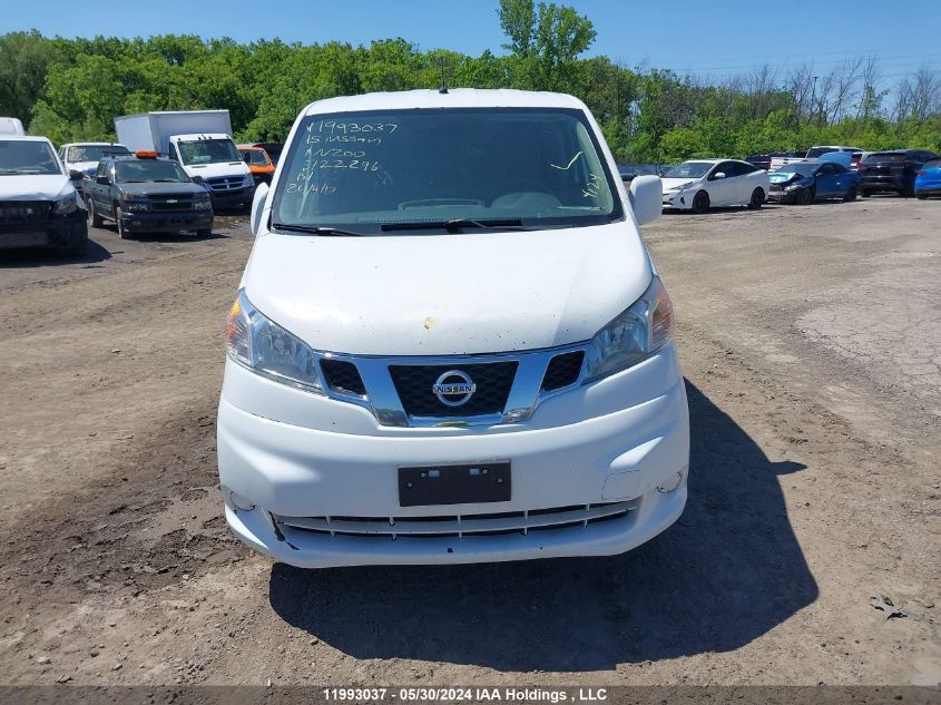 2015 Nissan Nv200 VIN: 3N6CM0KN5FK722296 Lot: 11993037