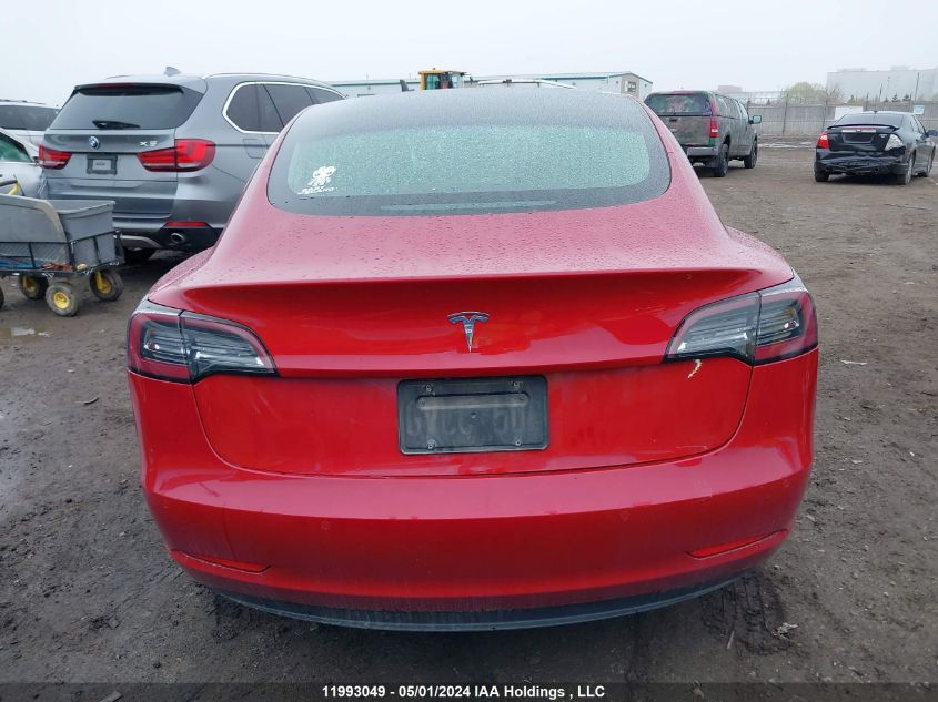 2019 Tesla Model 3 VIN: 5YJ3E1EA2KF403262 Lot: 11993049