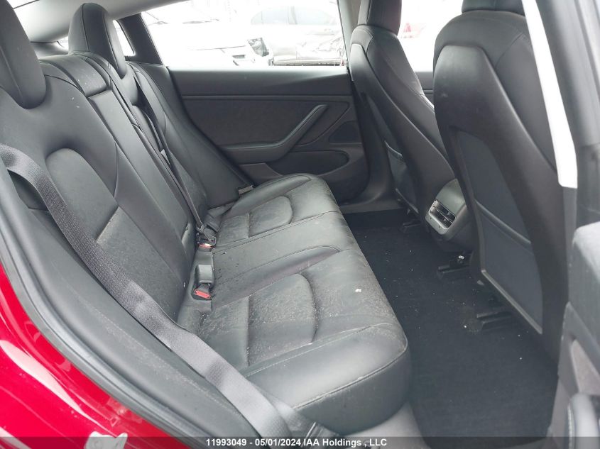 2019 Tesla Model 3 VIN: 5YJ3E1EA2KF403262 Lot: 11993049