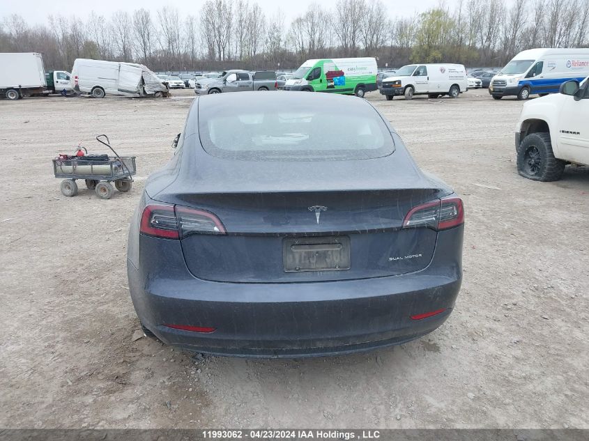 2022 Tesla Model 3 VIN: 5YJ3E1EB3NF181697 Lot: 11993062