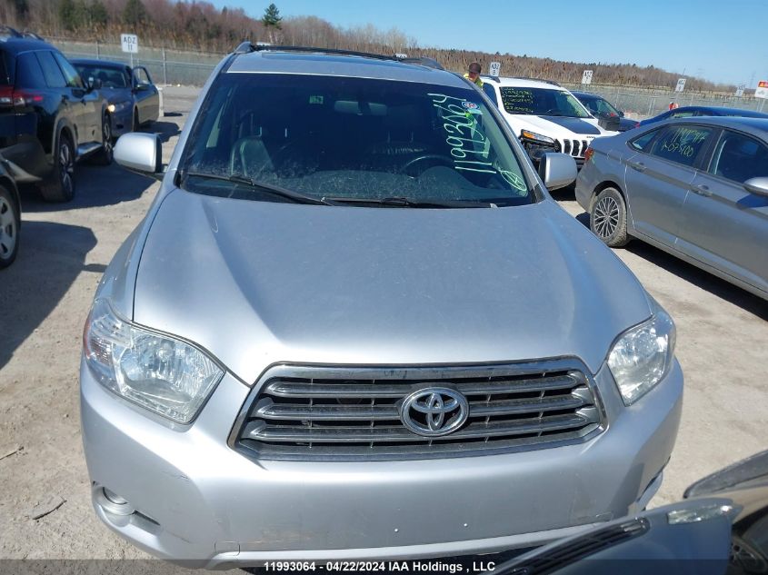 2009 Toyota Highlander VIN: JTEES43A492123907 Lot: 11993064