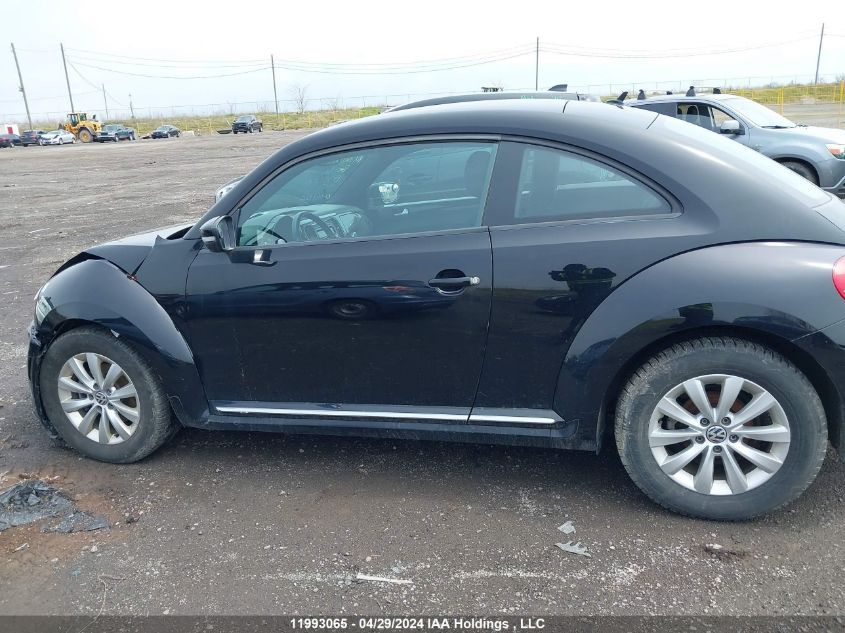 2014 Volkswagen Beetle Coupe VIN: 3VWHX7AT7EM605473 Lot: 11993065