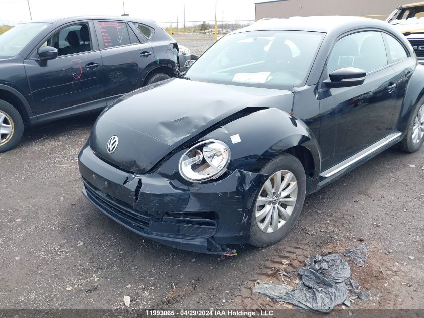 2014 Volkswagen Beetle Coupe VIN: 3VWHX7AT7EM605473 Lot: 11993065