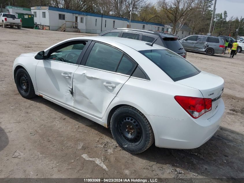 2013 Chevrolet Cruze Lt VIN: 1G1PE5SB6D7151832 Lot: 11993069