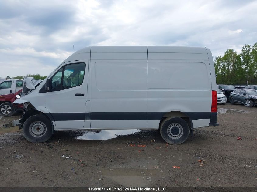 2022 Mercedes-Benz Sprinter 2500 VIN: W1Y4DBHYXNP489111 Lot: 11993071