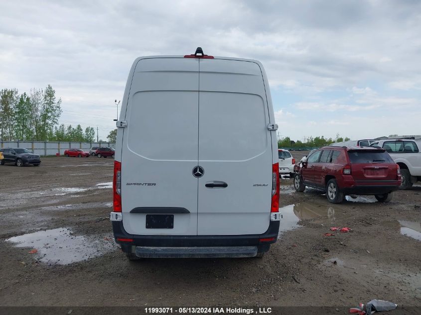 2022 Mercedes-Benz Sprinter 2500 VIN: W1Y4DBHYXNP489111 Lot: 11993071