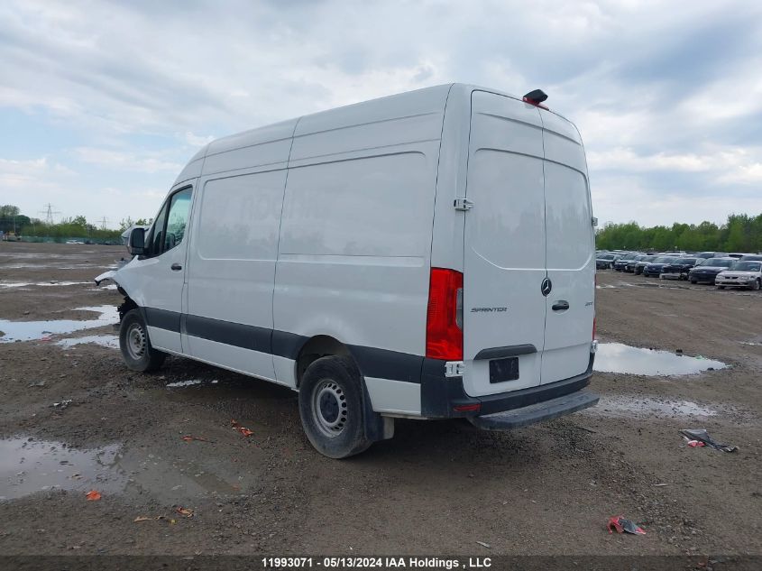 2022 Mercedes-Benz Sprinter 2500 VIN: W1Y4DBHYXNP489111 Lot: 11993071