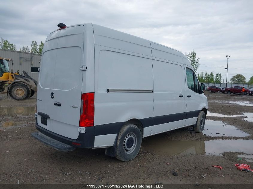 2022 Mercedes-Benz Sprinter 2500 VIN: W1Y4DBHYXNP489111 Lot: 11993071