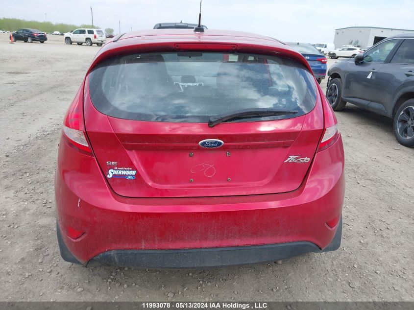 2012 Ford Fiesta Se VIN: 3FADP4EJ3CM214221 Lot: 11993078