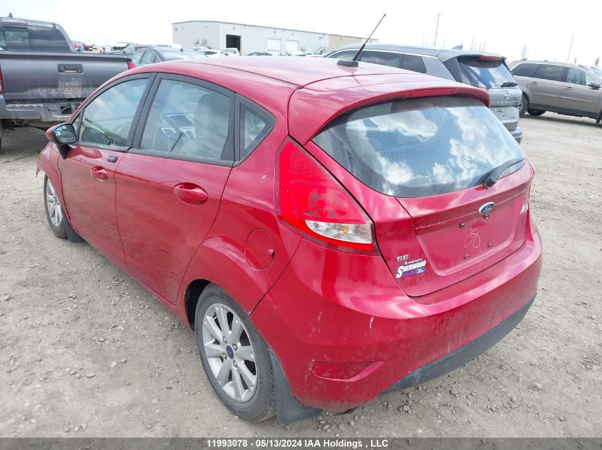 2012 Ford Fiesta Se VIN: 3FADP4EJ3CM214221 Lot: 11993078