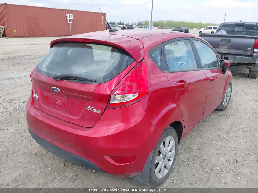 2012 Ford Fiesta Se VIN: 3FADP4EJ3CM214221 Lot: 11993078