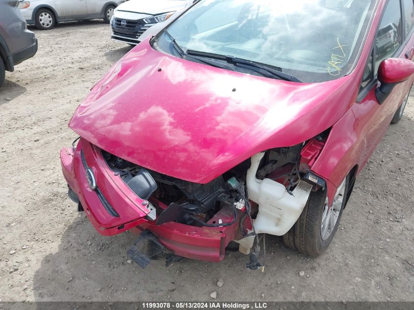 2012 Ford Fiesta Se VIN: 3FADP4EJ3CM214221 Lot: 11993078