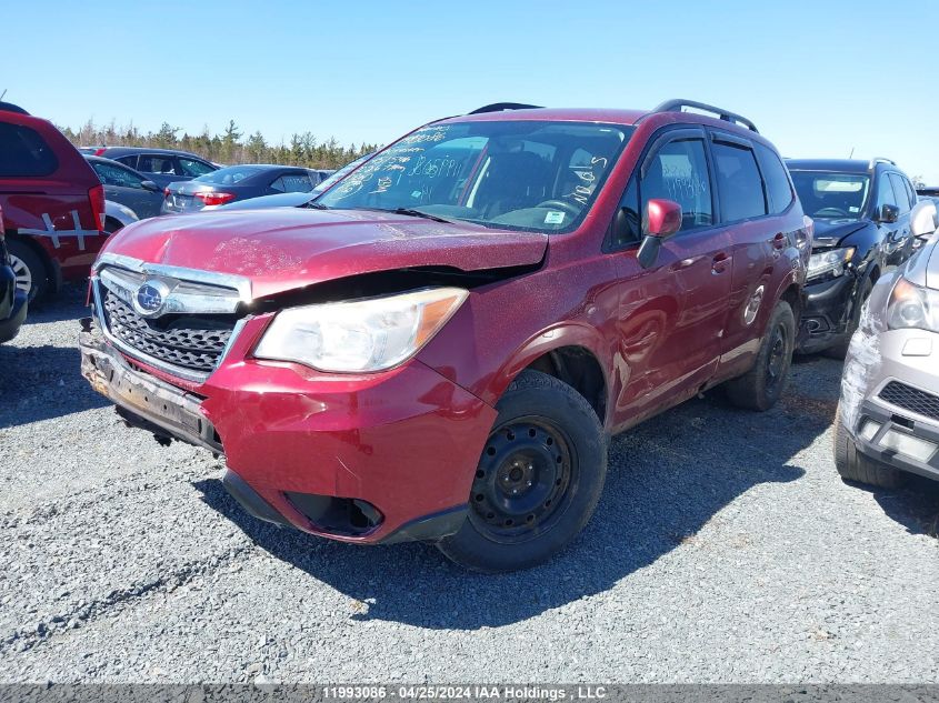 2014 Subaru Forester VIN: JF2SJCAC6EG451546 Lot: 11993086