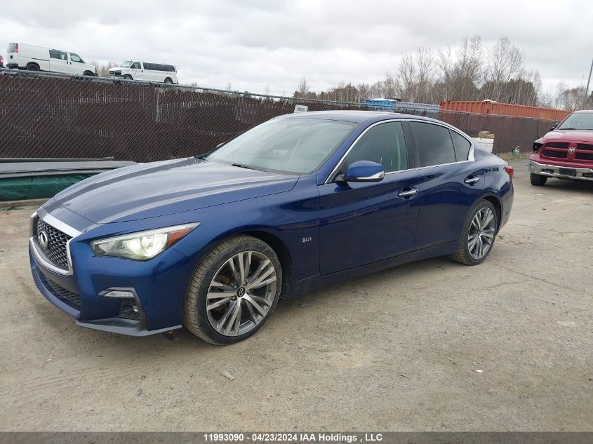 2019 Infiniti Q50 VIN: JN1EV7AR9KM557808 Lot: 11993090