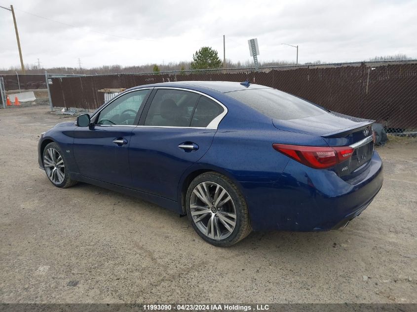 2019 Infiniti Q50 VIN: JN1EV7AR9KM557808 Lot: 11993090