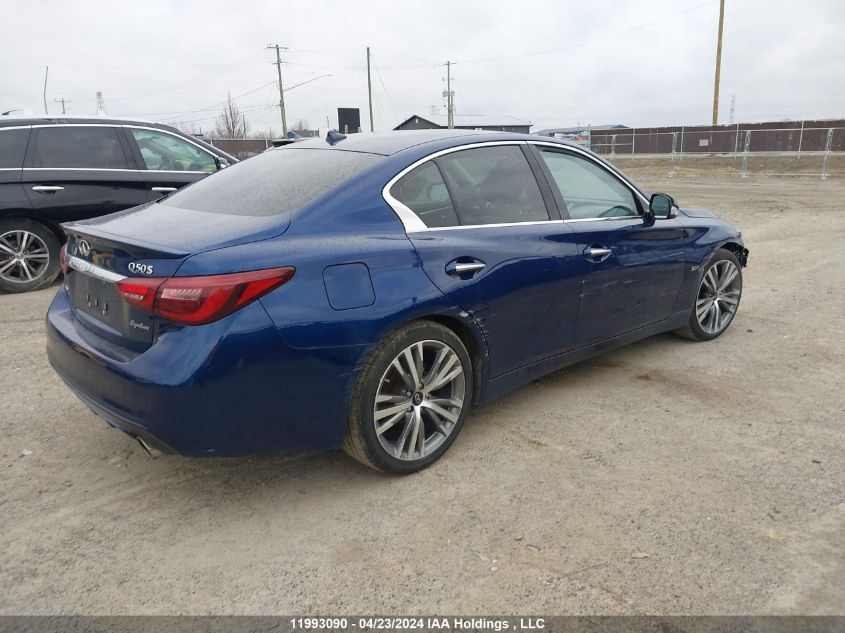 2019 Infiniti Q50 VIN: JN1EV7AR9KM557808 Lot: 11993090