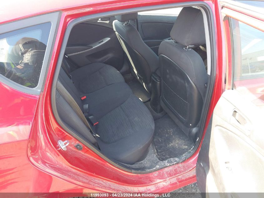 2016 Hyundai Accent Se VIN: KMHCT5AE2GU269546 Lot: 11993093