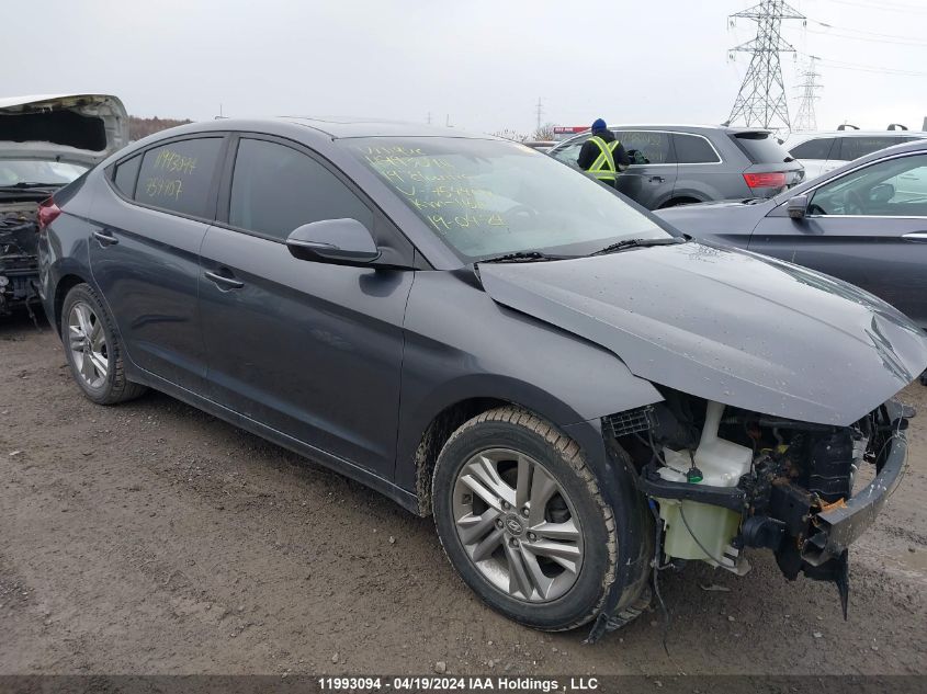 2019 Hyundai Elantra Preferred VIN: KMHD84LF5KU754407 Lot: 11993094