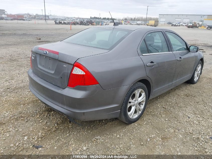 2012 Ford Fusion Se VIN: 3FAHP0HAXCR159453 Lot: 11993098