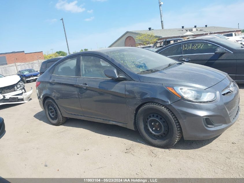 2013 Hyundai Accent VIN: KMHCT4AE9DU427497 Lot: 11993104