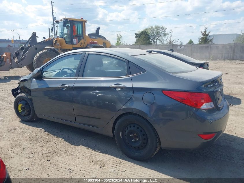 2013 Hyundai Accent VIN: KMHCT4AE9DU427497 Lot: 11993104