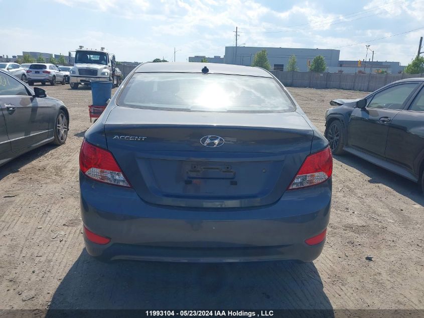 2013 Hyundai Accent VIN: KMHCT4AE9DU427497 Lot: 11993104