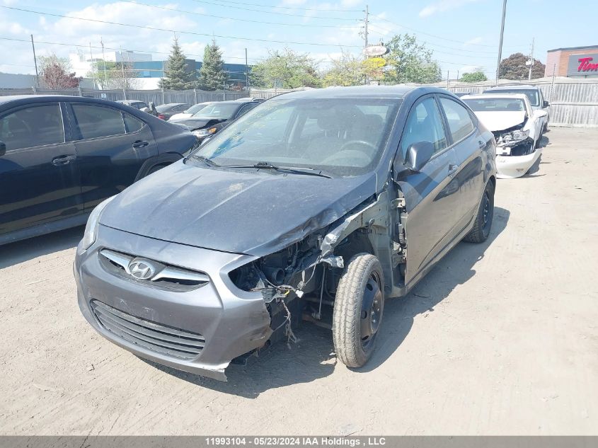 2013 Hyundai Accent VIN: KMHCT4AE9DU427497 Lot: 11993104