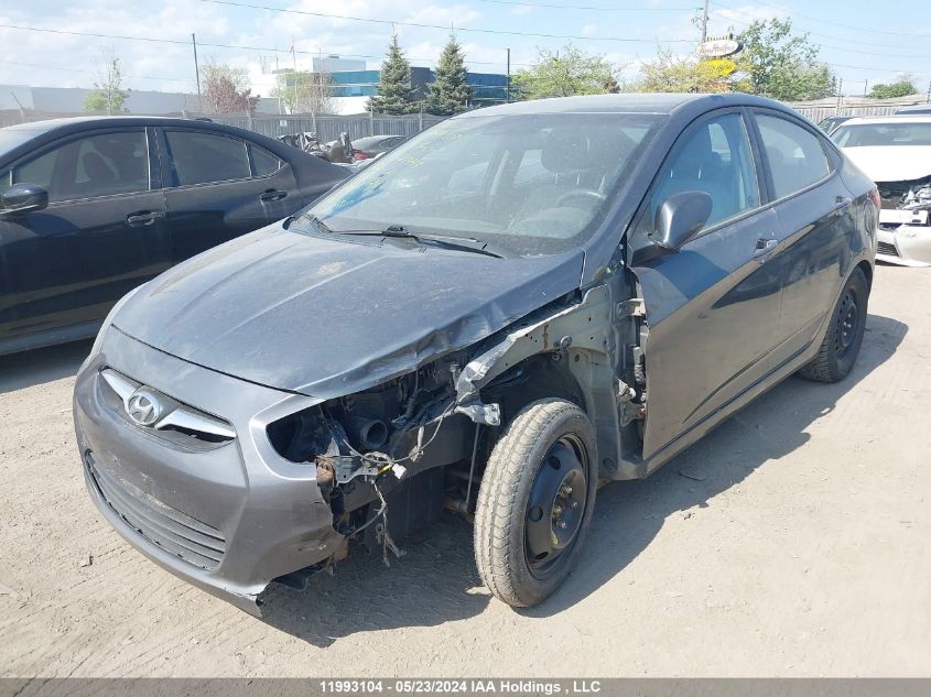 2013 Hyundai Accent VIN: KMHCT4AE9DU427497 Lot: 11993104