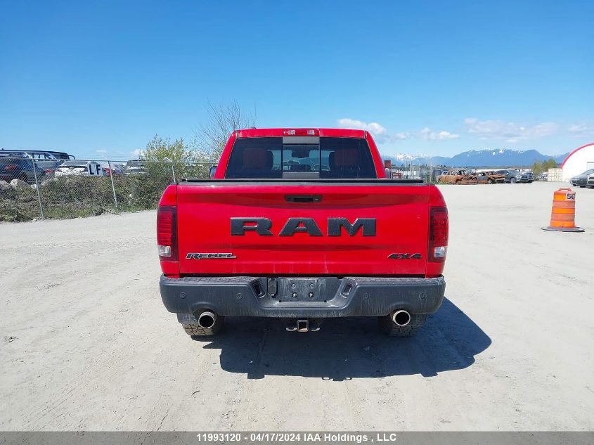 2016 Ram 1500 Rebel VIN: 1C6RR7YT5GS243863 Lot: 11993120