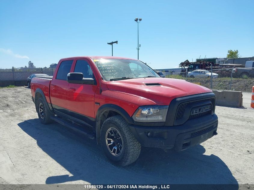 2016 Ram 1500 Rebel VIN: 1C6RR7YT5GS243863 Lot: 11993120