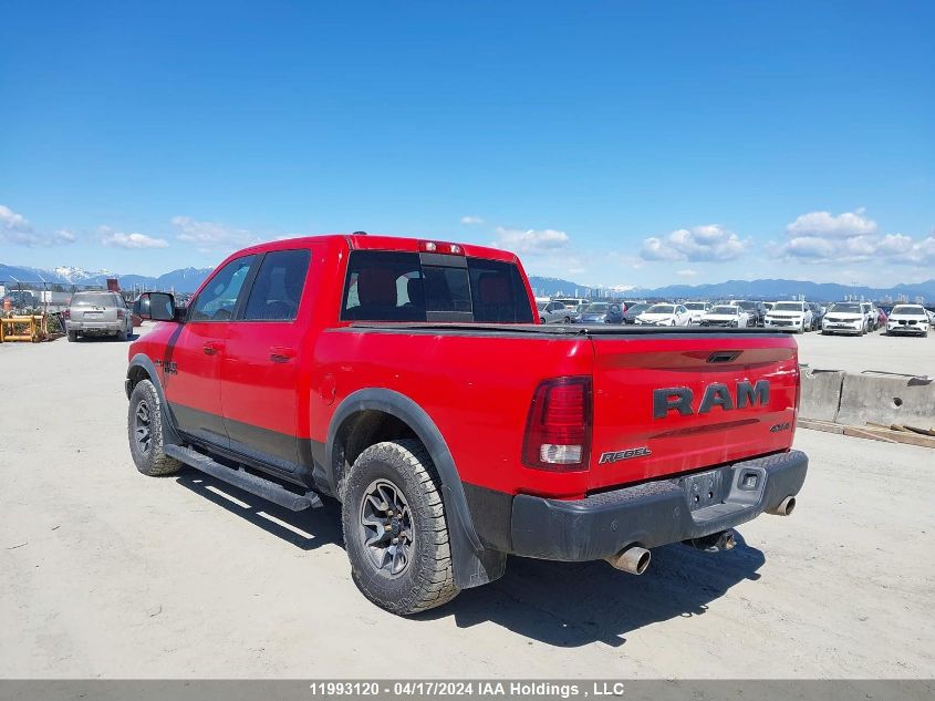 2016 Ram 1500 Rebel VIN: 1C6RR7YT5GS243863 Lot: 11993120