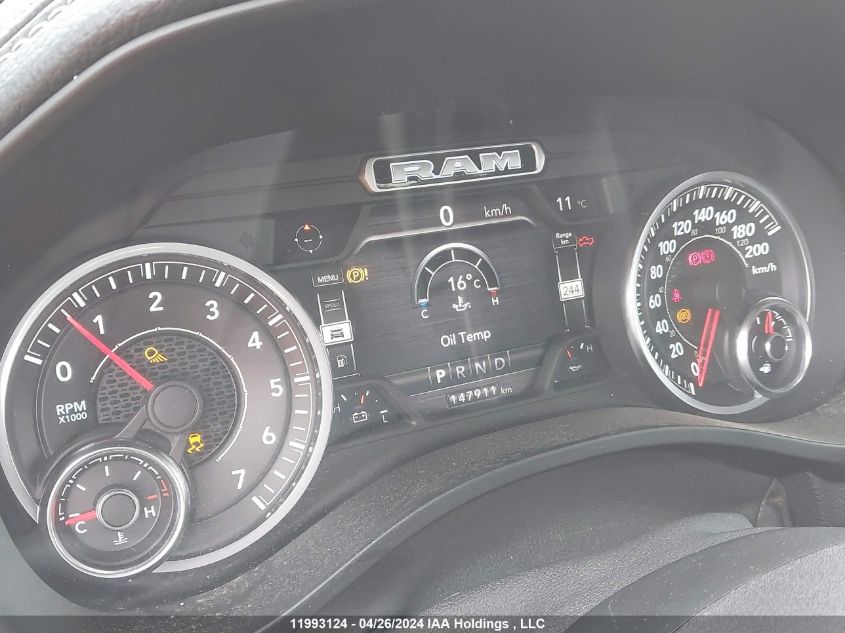 2020 Ram 1500 Rebel VIN: 1C6SRFET8LN161344 Lot: 11993124