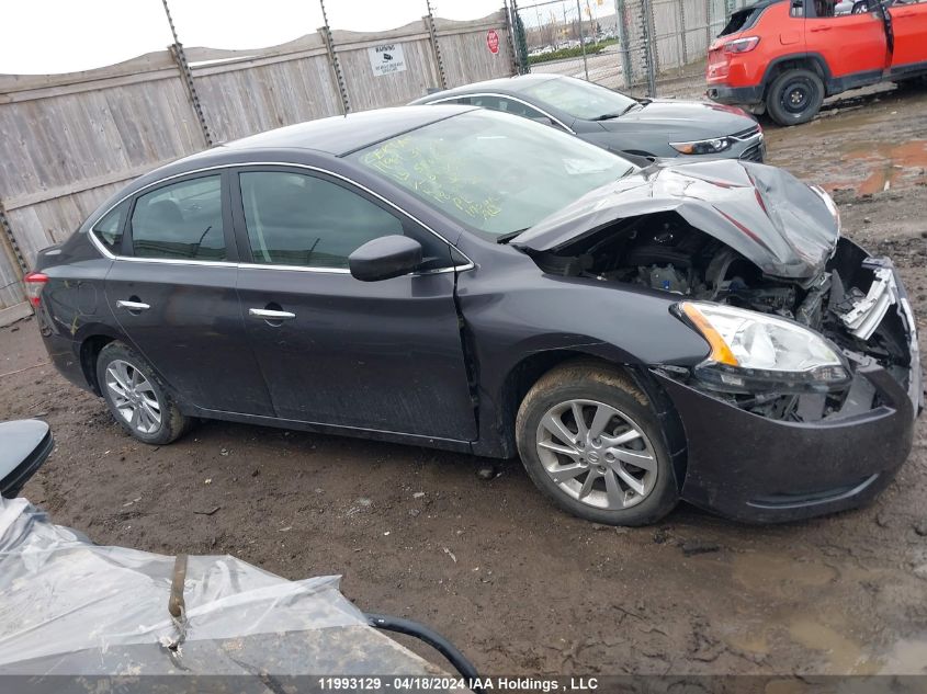 2015 Nissan Sentra VIN: 3N1AB7AP0FL643658 Lot: 11993129