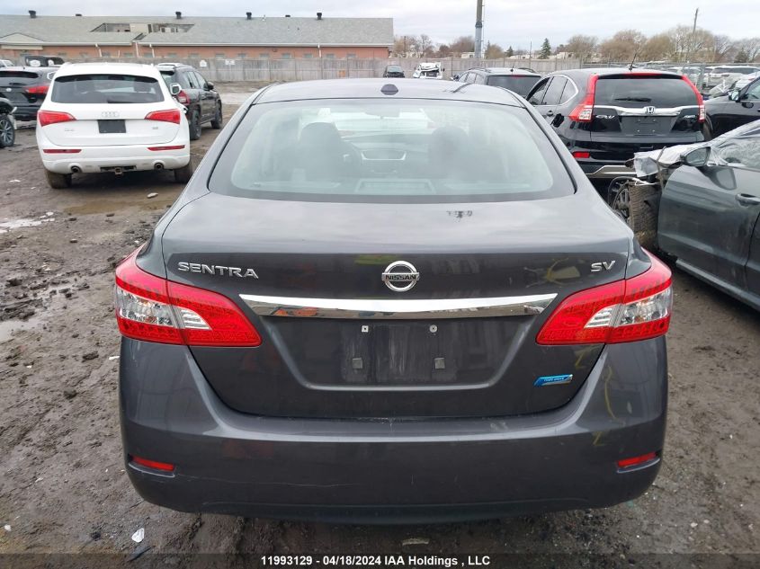 2015 Nissan Sentra VIN: 3N1AB7AP0FL643658 Lot: 11993129