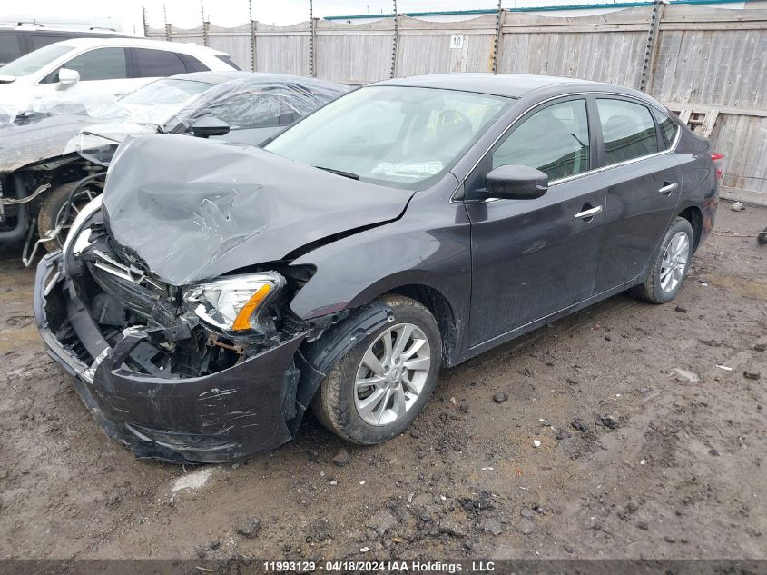 2015 Nissan Sentra VIN: 3N1AB7AP0FL643658 Lot: 11993129