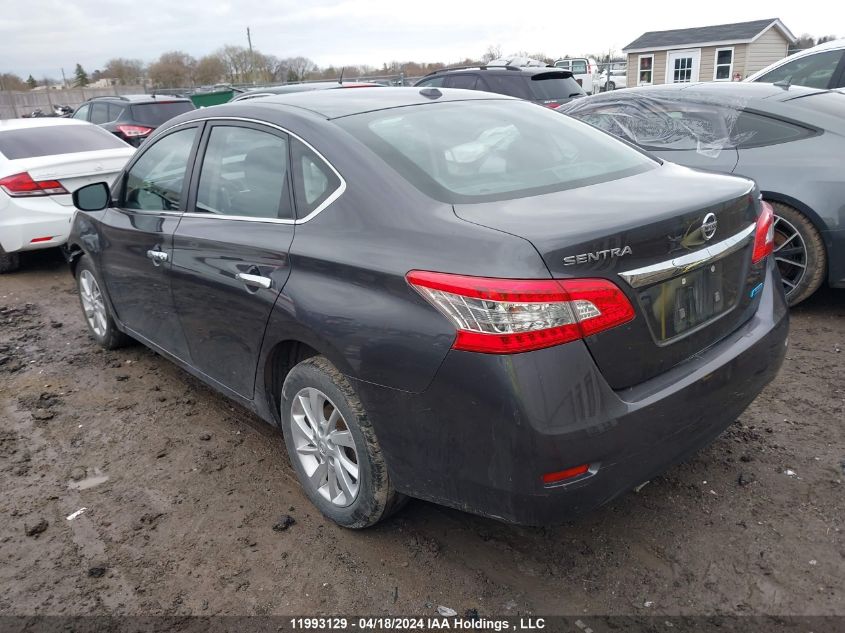 2015 Nissan Sentra VIN: 3N1AB7AP0FL643658 Lot: 11993129