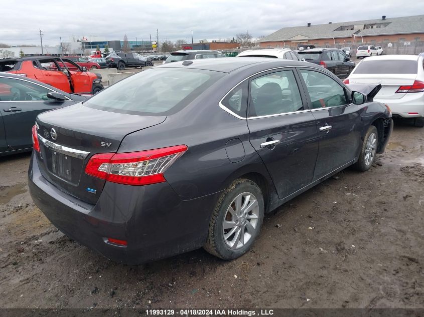 2015 Nissan Sentra VIN: 3N1AB7AP0FL643658 Lot: 11993129